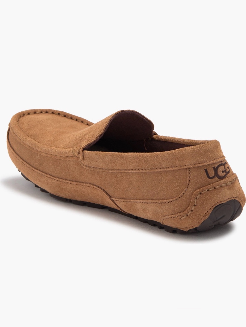 NEW! UGG Men's Chestnut Suede Slip-On Driving Moccasin - SZ 8